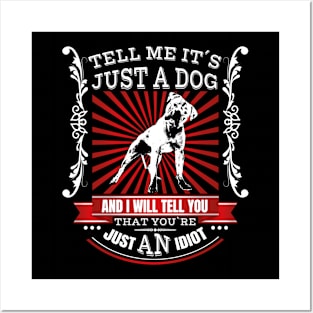 American Bulldog funny gift Shirt Posters and Art